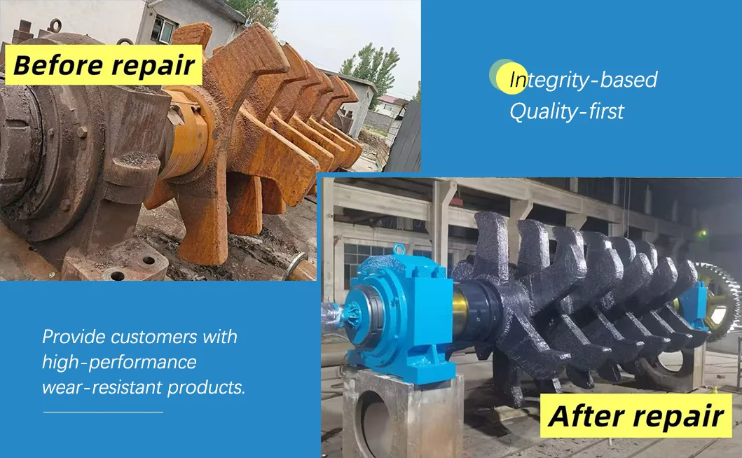 Sintering Machine တစ်ခုတည်း Roller ပြုပြင်ခြင်း။