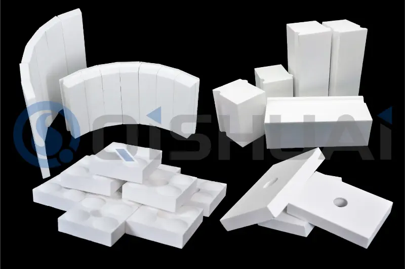 မြင့်မားသော Abrasion Resistant Alumina ကြွေထည်ပစ္စည်းများ